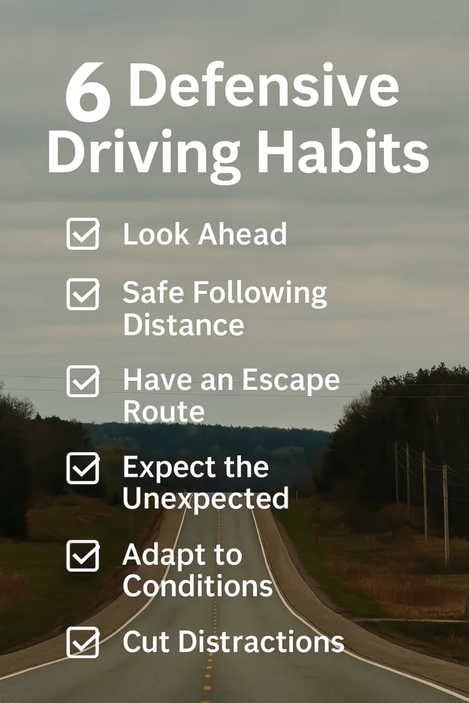 Top 6 Defensive Driving Techniques Every Nova Scotia Driver Should Practice