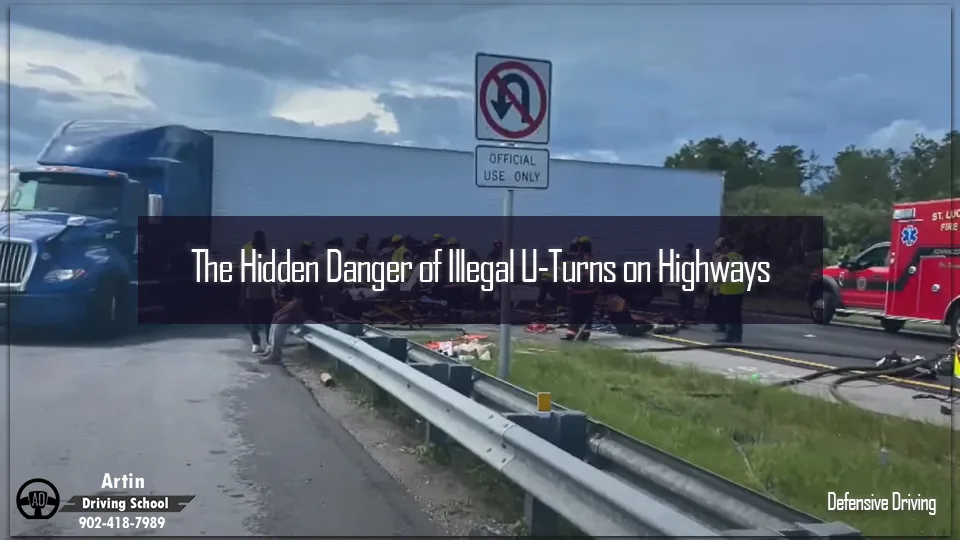 consequences of illegal U-turns blog post cover